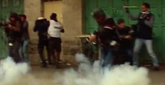 Israeli Soldiers Hurl Gas Canisters at Media During Hebron Violence