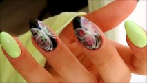 Jak namalować motylka na paznokciach Butterfly nail art _  Nail art gel Indigo-4A7ESeXqhtc