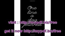 One Line A Day Journal 5 Years Of Memories, Blank Date No Month, 6 x 9, 365 Lined Pages