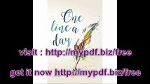 One Line a Day Journal A Five Year Memoir 6x9 Lined Diary (Journals, Notebooks and Diaries)