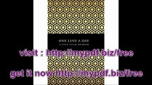 One Line a Day Journal A Five Year Memoir 6x9 Lined Diary, Black and Gold (Journals, Notebooks and Diaries)