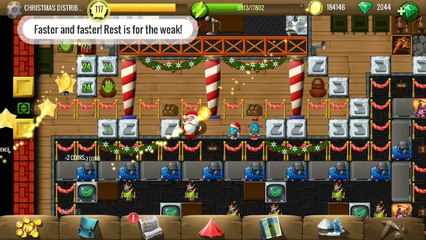 Christmas distribution centre - Christmas 2016 - Diggy's Adventure