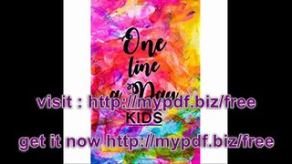 One Line A Day Kids 5 Years Of Memories, Blank Date No Month, 6 x 9, 365 Lined Pages