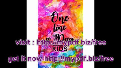 One Line A Day Kids 5 Years Of Memories, Blank Date No Month, 6 x 9, 365 Lined Pages