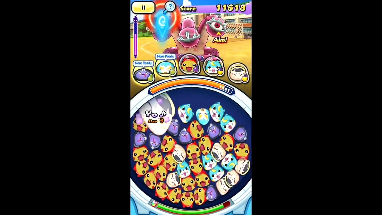 ジバニャンとピカチュウを合体させてみた！US版 妖怪ウォッチぷにぷに  Yo-kai Watc...