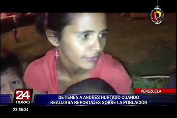 Andrés Hurtado fue detenido en Caracas