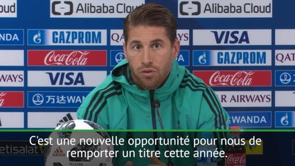 Ramos : "Motivés pour aller chercher ce nouveau titre"