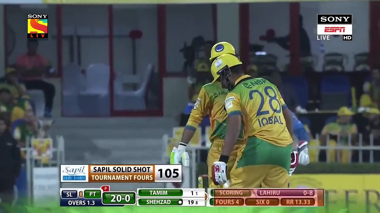 Pakhtoons vs Team Srilankan Cricket - Highlights - Heera T10 Cricket - 16th December, 2017_2