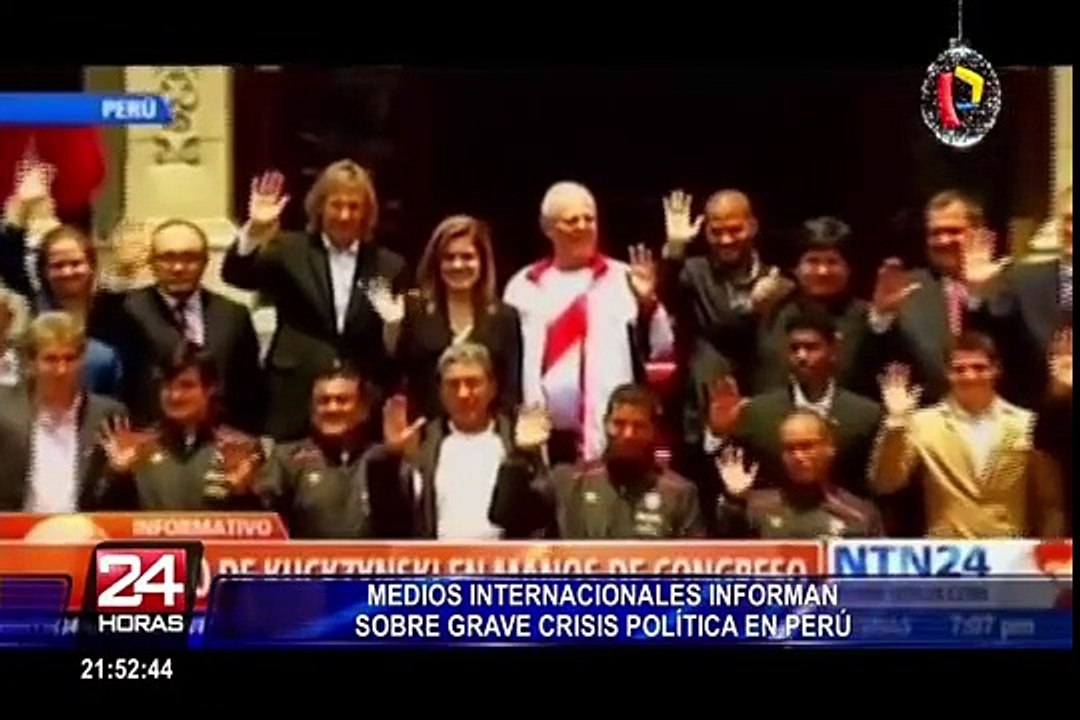 Medios internacionales informan sobre grave crisis política que atraviesa el Perú