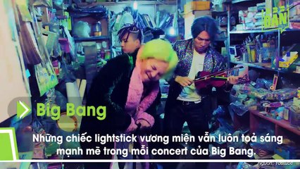 Những biển Lightstick khổng lồ là mơ ước của bao thần tượng Kpop