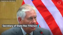 Tillerson Says 