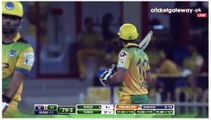 Shahid Afridi monstrous six against Team Sri Lanka, T10 League 2017