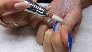 How to refill_infil GEL NAILS _ uzupełnienie_korekta paznokci ŻELOWYCH - IBD PINK V-FKW_uJJSJDw