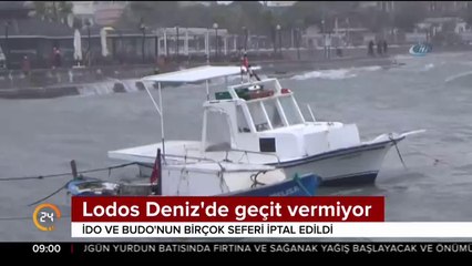 Seferler iptal edildi