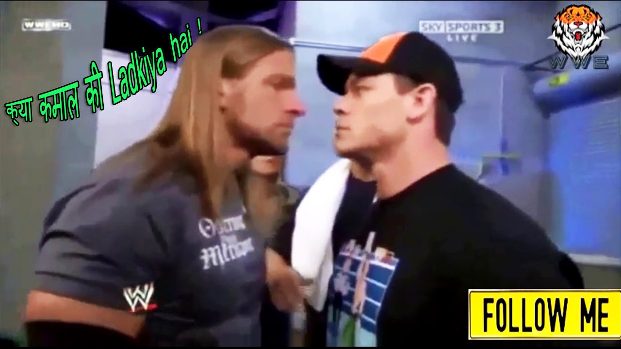 क्या कमाल की लड़किया है - फनी हिंदी Dubbed  - triple H and John Cena