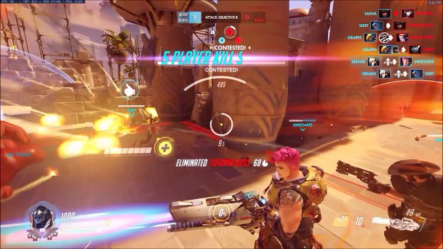 Overwatch - Winston game 1 - Anubis