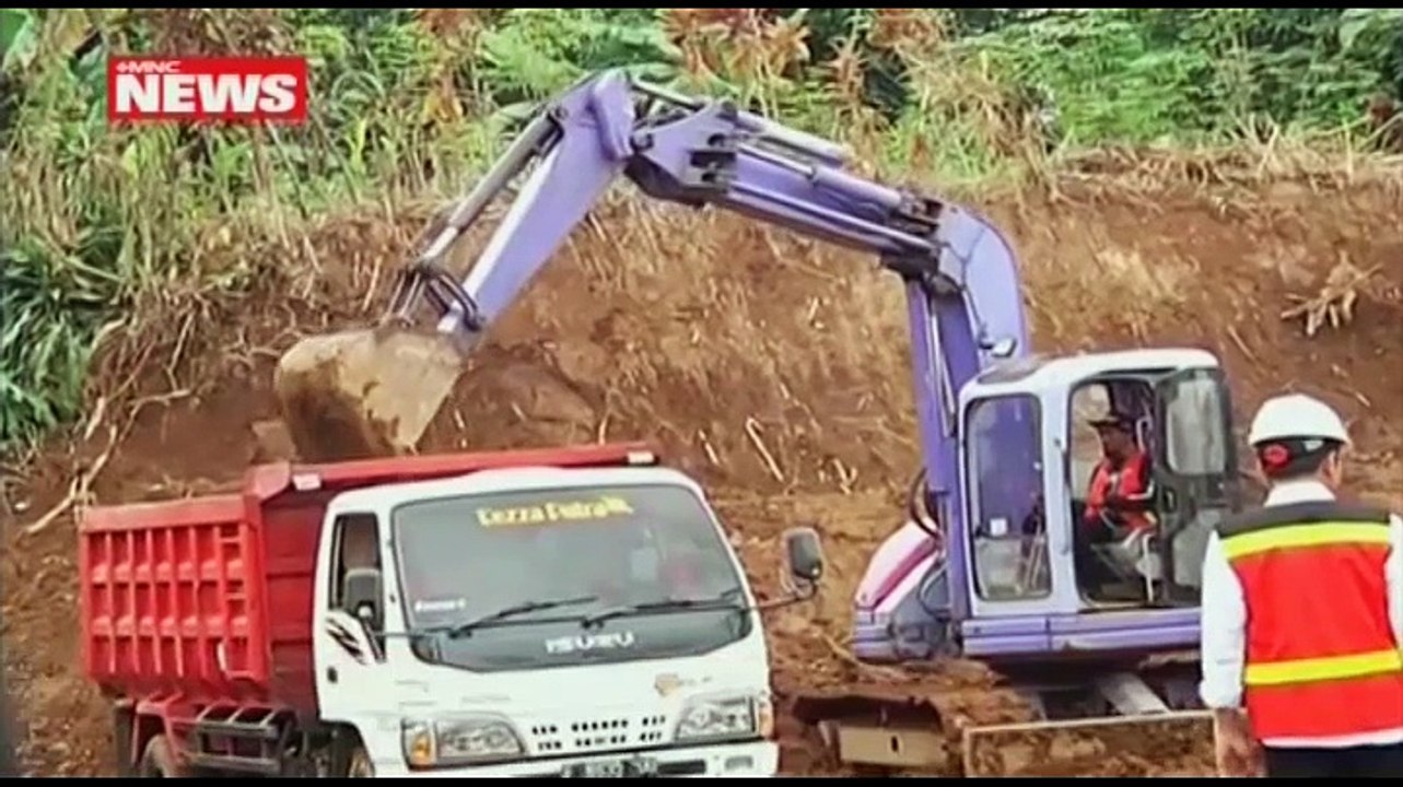 Jokowi Lakukan Groundbreaking Pembangunan Rel Kereta Sukabumi-Bogor