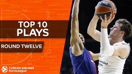 Top 10 Plays  - Turkish Airlines EuroLeague Regular Season Round 12