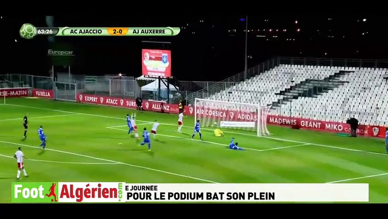 Double passes décisives de Zinedine Ferhat vs Niort