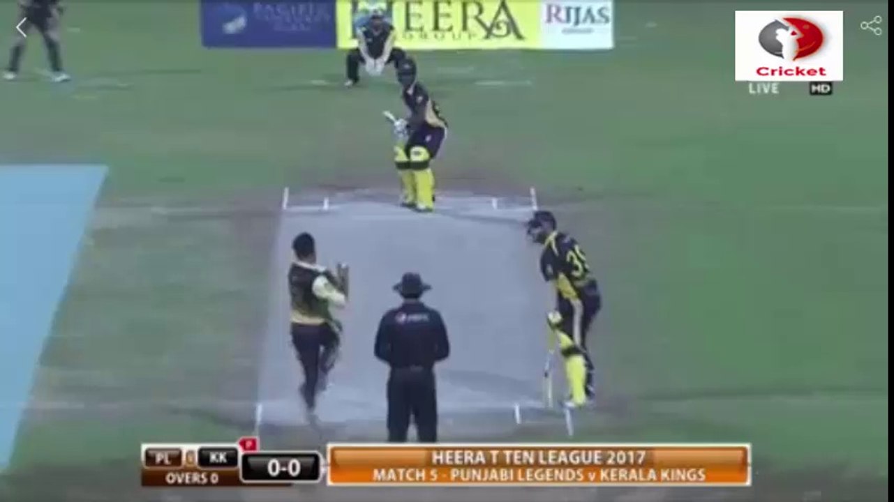 T10 cricket match 5 highlights - SUPER LEAGUE 2017 - PUNJABI LEGENDS VS KERlegeALA KINGS