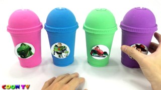 Learn Colors Kinetic Sand Coffee Box VS Sticker Surprise Toys How To Make Nursery Rhymes for Kid