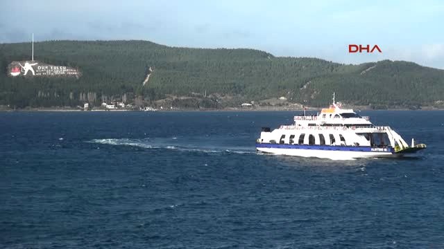 Çanakkale Gökçeada Seferlerine Fırtına Engeli