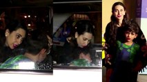 Karisma Kapoor Son Kiaan Cries As Mom Shouts At Annual Day Programme Dirubhai Ambani School