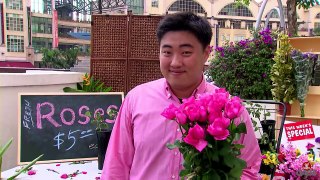 Man Gives Stolen Flowers to Women - Just for laughs gags