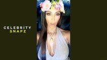 Kim Kardashian | Snapchat Videos | | ft Kanye West, Kourtney Kardashian   MOR