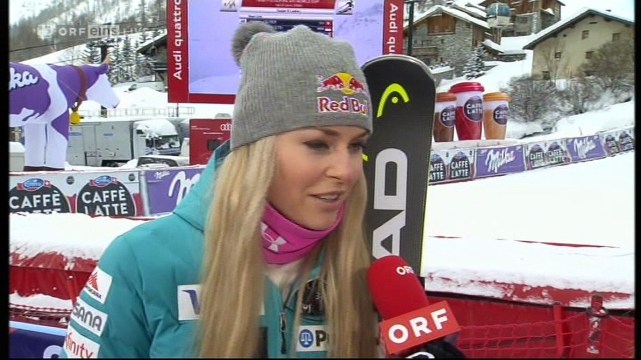 Val d'Isere Super G Interview 2