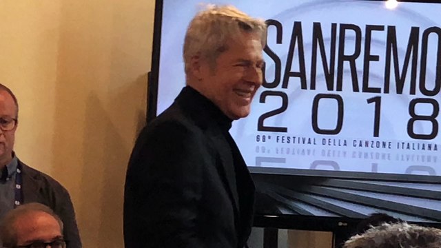 Claudio Baglioni presenta il suo Festival di Sanremo