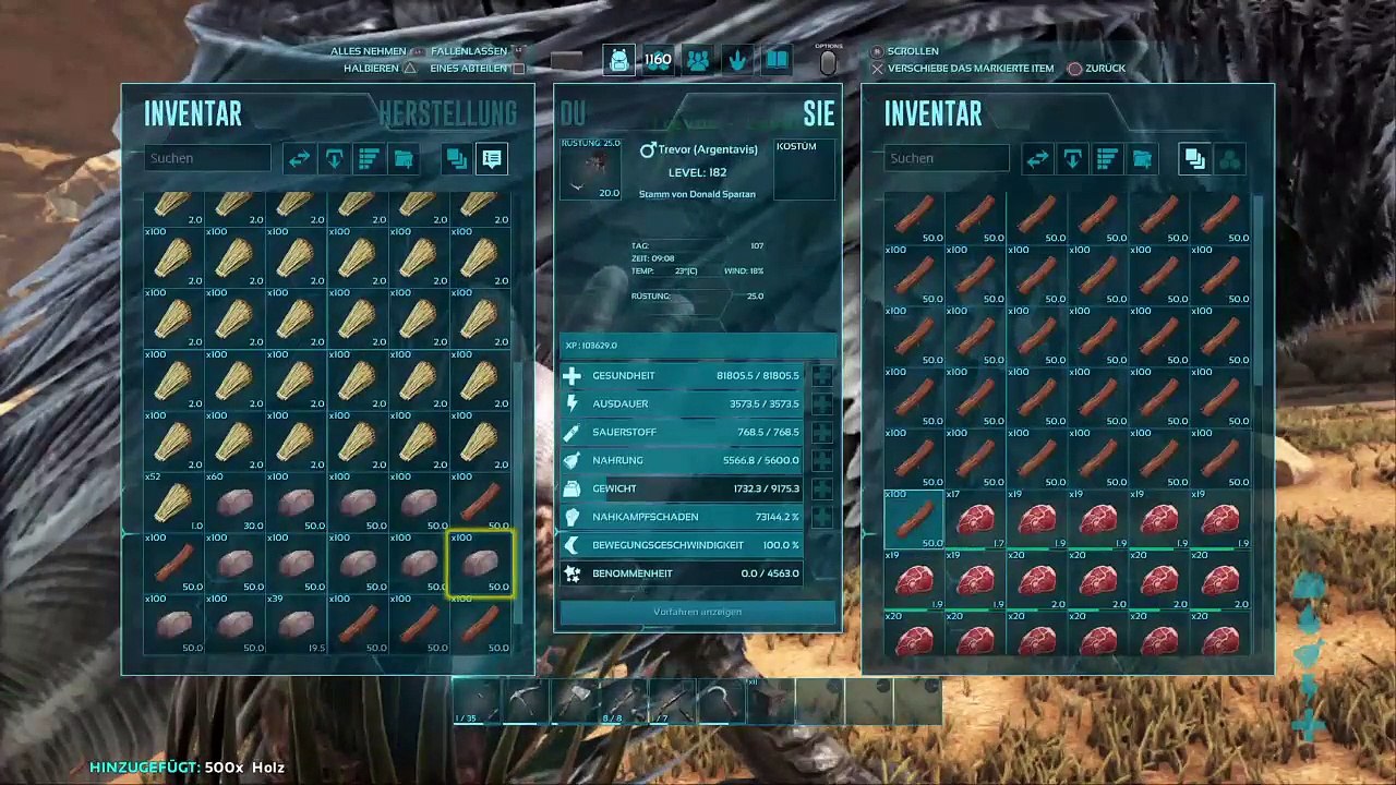 DonAleszandro ARK Survival Evolved «-Fundament Legung in der Basis-» (503)