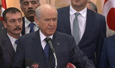 Bahçeli'den 'Kudüs' Açıklaması