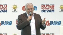 Ardahan-Başbakan Binali Yıldırım AK Parti Ardahan 6. Olağan İl Kongresinde Konuştu