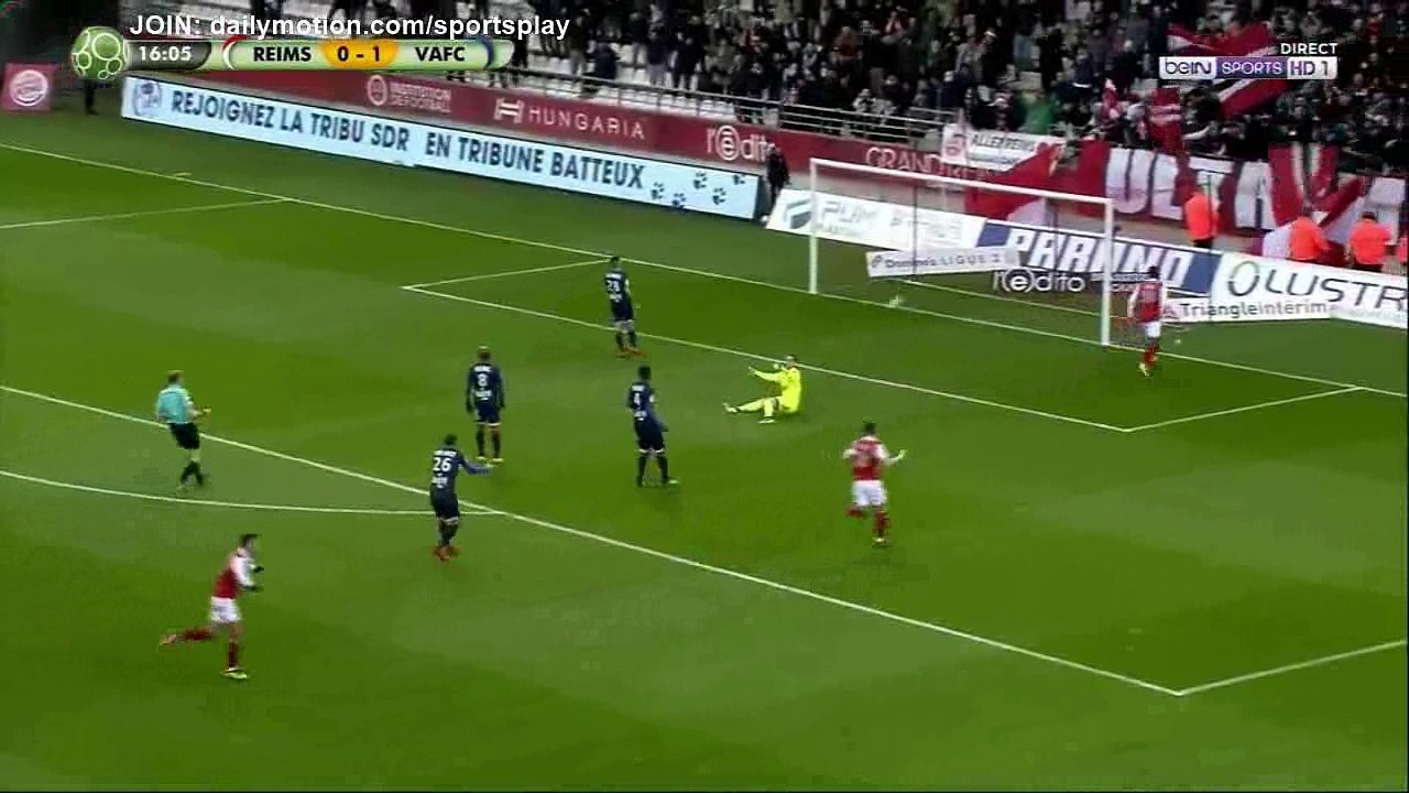Theoson Siebatcheu Goal HD - Reims 1 - 1 Valenciennes - 16.12.2017 (Full Replay)
