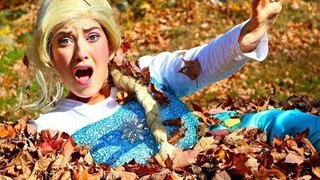 Frozen Elsa & Spiderman Find a TREASUREJoker Spidergirl Toys! Superhero Fun in real life IRL