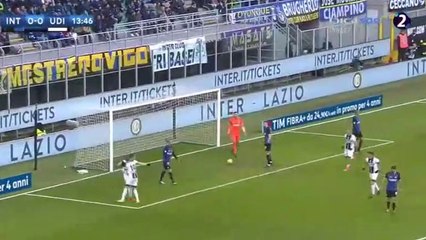 Kevin Lasagna Goal - Inter Milan 0-1 Udinese 16-12-2017