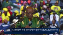 i24NEWS DESK | S. Africa's ANC gathers to choose Zuma successor | Saturday, December 16th 2017