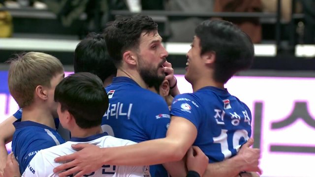 '가스파리니 42점' 대한항공, 3연승 행진 / YTN