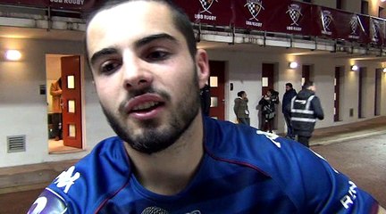 UBB- ENISEI A LA SORTIE DES VESTIAIRES