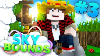 DIAMOND GEM FARM-! - SKYBOUNDS ISLAND #3 (Minecraft SkyBlock SMP)