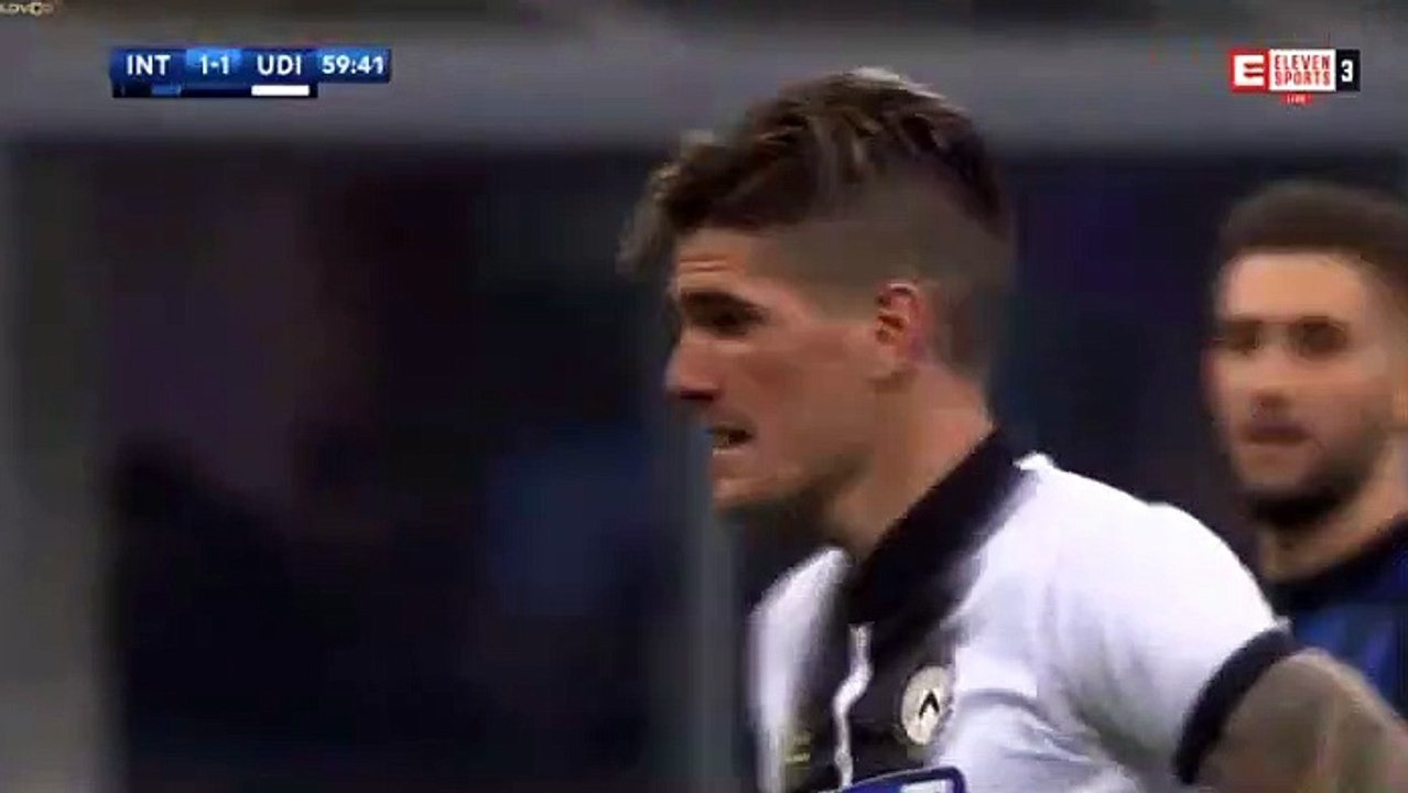 De Paul (Penalty) Goal HD - Inter	1-2 Udinese 16.12.2017