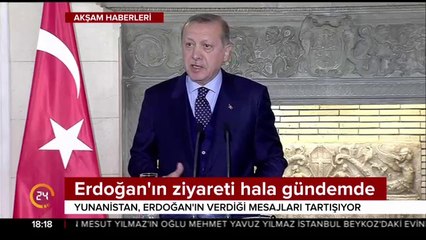 Erdoğan'ın ziyareti hala gündemde