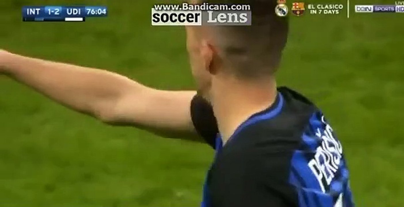 Antonin Barak Goal HD - Inter 1-3 Udinese 16.12.2017 - Serie A