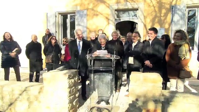 Discours de Paul Lombard, maire honoraire de Martigues