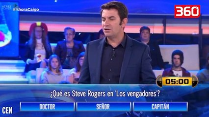 Do behej milioner por gabon ne pyetjen ku pergjigjen e kishte te shkruar ne bluze (360video)