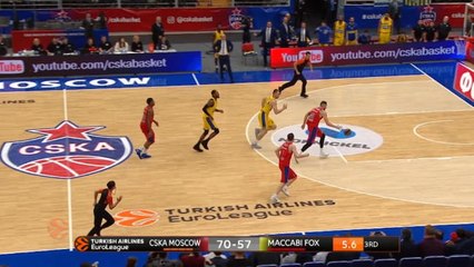 Euroligue - Les meilleures actions de la 12e j.