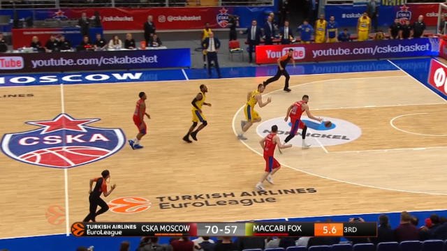 Euroligue - Les meilleures actions de la 12e j.