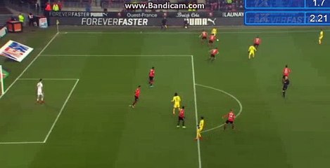 Neymar Goal - Rennes 0-1 PSG