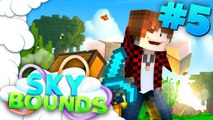 WARZONE TREASURE HUNT! - SKYBOUNDS ISLAND #5 (Minecraft SkyBlock SMP)